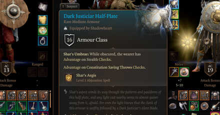 Dark Justiciar Half-Plate - Baldur