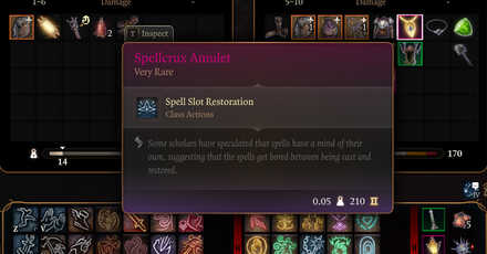 Spellcrux Amulet - Baldur