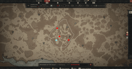 Vyeresz - Serpent Eyes Location