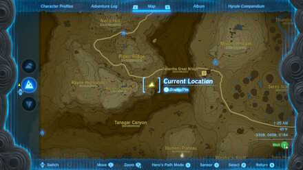 Zelda TotK - Tabantha Great Bridge Basketball Minigame