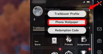 Honkai Star Rail - How to Change Phone Wallpaper
