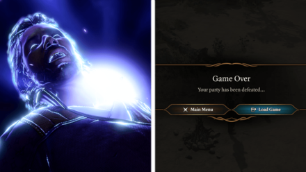 Baldurs Gate 3 - Gales Death Game Over