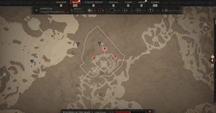 Diablo 4 Crusader’s Monument - Skull Location