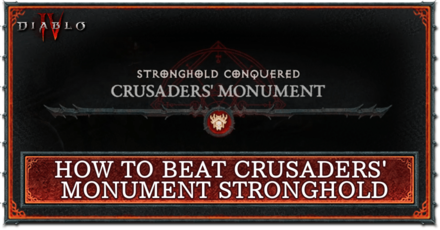 Diablo 4 Crusader’s Monument - Banner