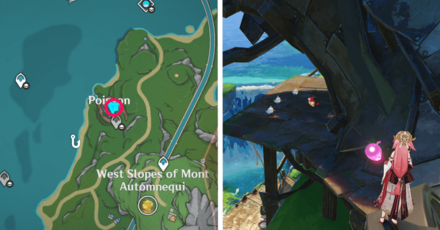 Genshin Impact - Redcrown Finch Location 1