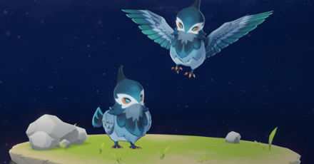 Genshin Impact - Bluecrown Finch Archive