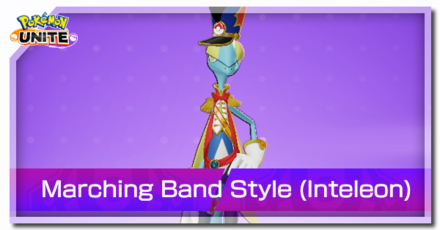 Pokemon UNITE - Marching Band Style Inteleon Banner