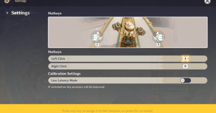 Genshin - Alter Hit Buttons