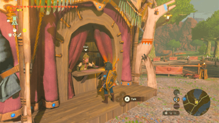 TOTK - Talk to Stable Owner