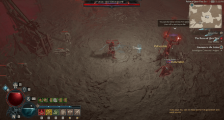 Diablo 4 - Ruins of Qara Yisu Boss Fight