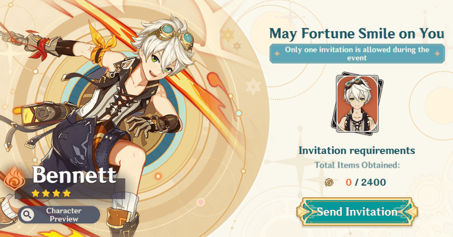 Genshin - Free Bennett Genshin 4.0