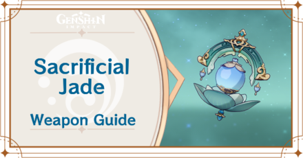 Genshin Impact - Sacrificial Jade Catalyst