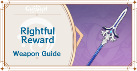 Genshin Impact - Rightful Reward Polearm
