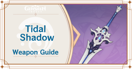 Genshin Impact - Tidal Shadow Claymore