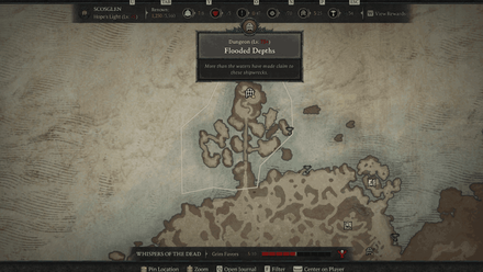 Diablo 4 - Hopes Light Flooded Depths Unlock