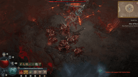 Diablo 4 - Altar of Ruin Vulnerable Boss