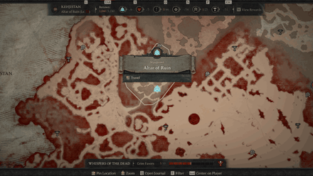 Diablo 4 - Altar of Ruin Waypoint