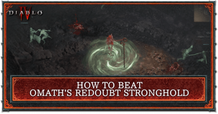 Diablo 4 - Omaths Redoubt Stronghold Banner