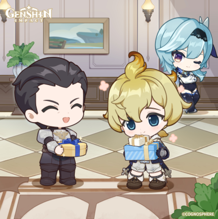 Genshin Impact - Mika Birthday Art 2023