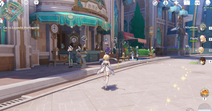 Genshin - The Toy War An Armistice - go to the clock shop