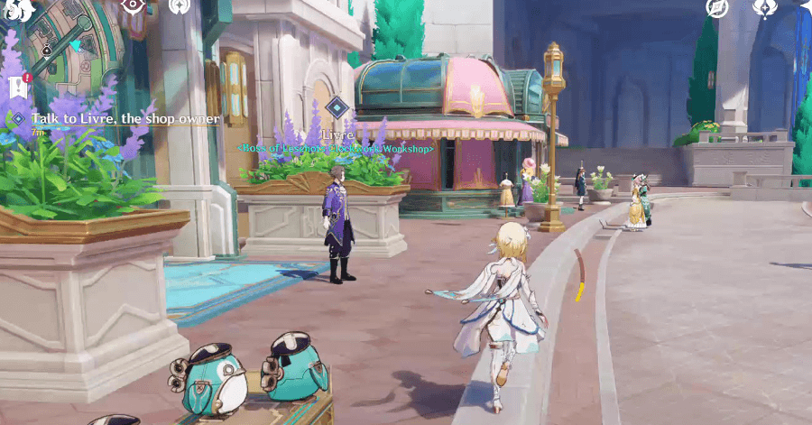 Genshin - The Toy War An Armistice - go to the clockwork shop