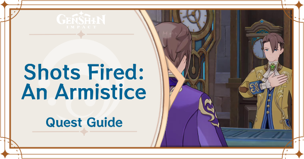 Genshin Impact - The Toy War An Armistice Quest Guide