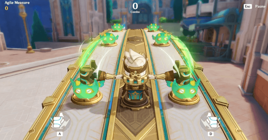 Genshin - DDR Day 3 - Tap Both Buttons Simultaneously