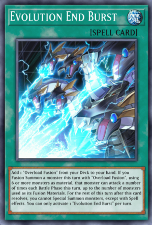 Evolution End Burst
