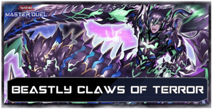 Master Duel - Beastly Claws of Terror Secret Pack Top Image