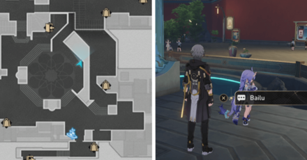 Star Rail - Xianzhou Characters - Bailu Location