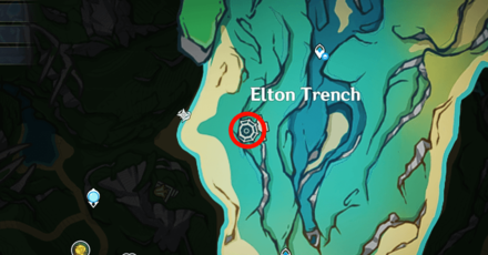 Genshin - Radiant Spincrystal 101 Map