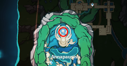 Genshin - Radiant Spincrystal 104 Map