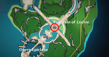 Genshin - Radiant Spincrystal 105 Map