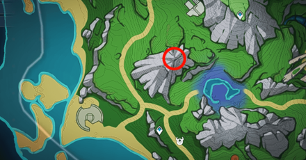 Genshin - Radiant Spincrystal 106 Map