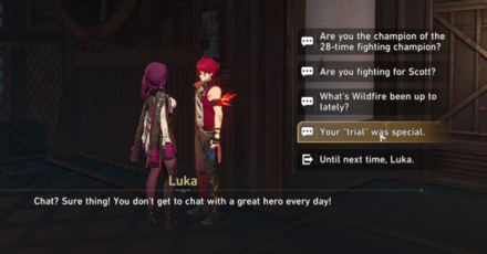 Honkai Star Rail - Mo Cuishle - New Dialogue Luka