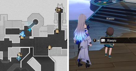 Star Rail - Xianzhou Characters - Xiaoyu Location