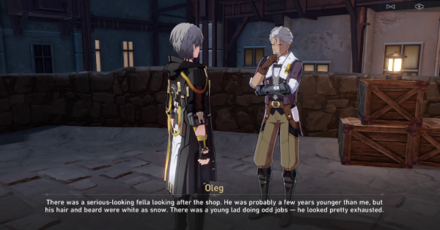 Honkai Star Rail - Mo Cuishle - Talk to Oleg