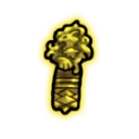 Gold Lion Insignia Icon