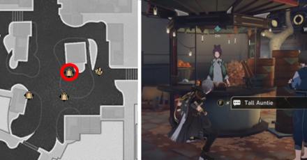 Honkai Star Rail - Back in Business 3 - Tall Auntie Location