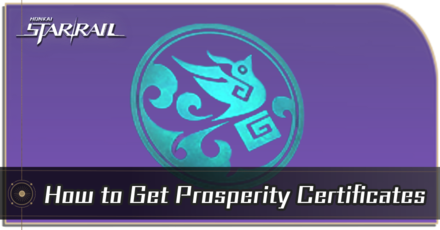 Honkai Star Rail - How to Get Prosperity Certificates