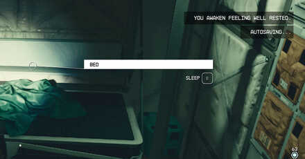 Starfield - Sleep on Beds