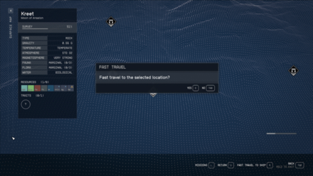 Starfield - Fast Travel