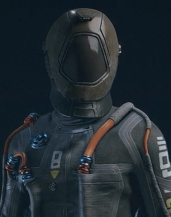 Starfield Brown Graviplas Helmet ID