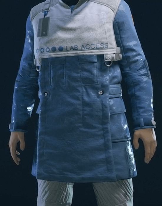Starfield Blue Lab Outfit ID