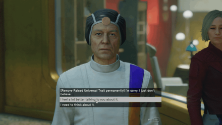 Starfield - Remove Trait Option