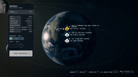 Starfield - Travel to NAT District in Jemison