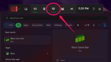 Starfield - Xbox Game Bar Performance Tab