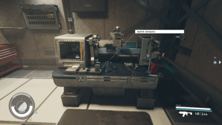 Starfield - The Lodge Weapon Workbench