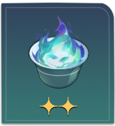 Flaming Potent Tea Item