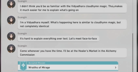 Honkai Star Rail - Wraiths of Mirage - Respond to Guangjin